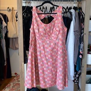 Cherry Velvet Macaroons Dress 1X